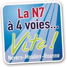 La RN7 à 4 voies, vite !