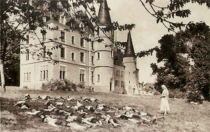 enfants en cure à St-Alyre