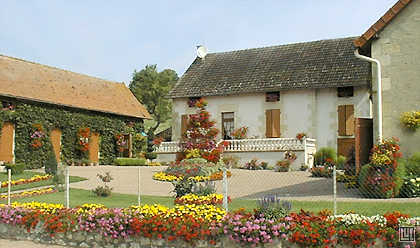 maison fleurie